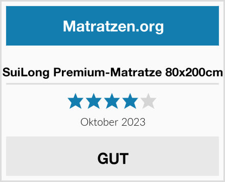  SuiLong Premium-Matratze 80x200cm Test