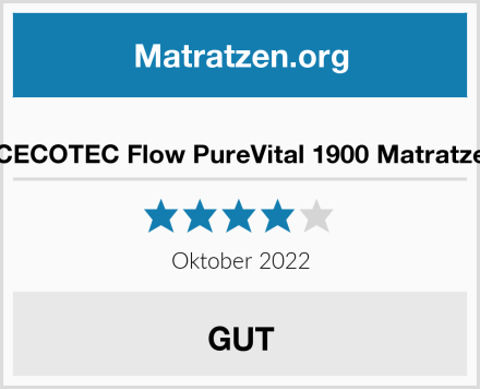  CECOTEC Flow PureVital 1900 Matratze Test