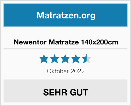 Newentor Matratze 140x200cm Test