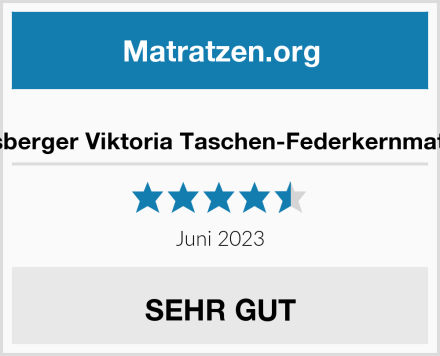  Arensberger Viktoria Taschen-Federkernmatratze Test