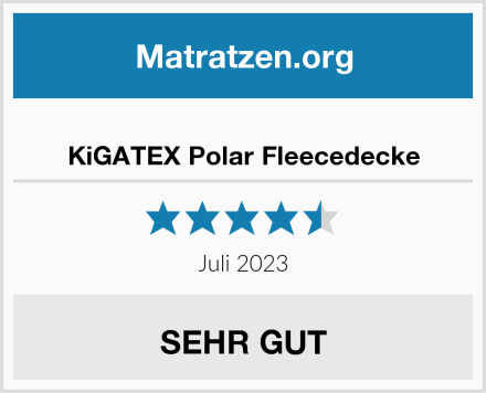  KiGATEX Polar Fleecedecke Test