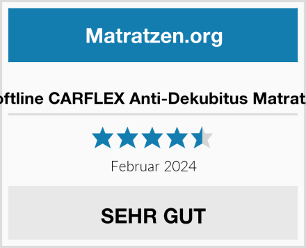  Softline CARFLEX Anti-Dekubitus Matratze Test
