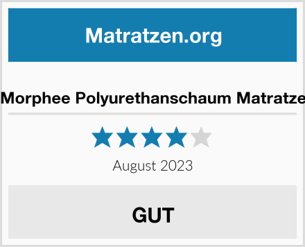  Morphee Polyurethanschaum Matratze Test
