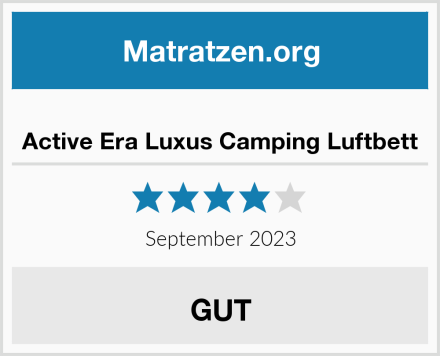  Active Era Luxus Camping Luftbett Test