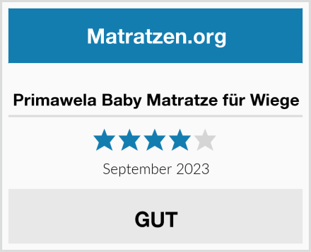  Primawela Baby Matratze für Wiege Test