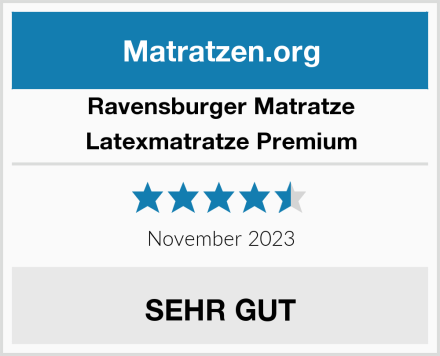Ravensburger Matratze Latexmatratze Premium Test