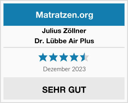 Julius Zöllner Dr. Lübbe Air Plus Test