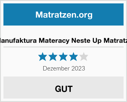  Manufaktura Materacy Neste Up Matratze Test