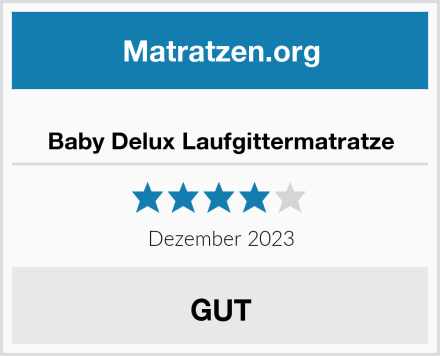  Baby Delux Laufgittermatratze Test