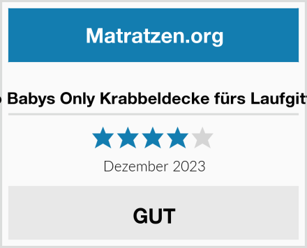  Bo Babys Only Krabbeldecke fürs Laufgitter Test