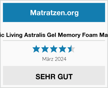  Classic Living Astralis Gel Memory Foam Matratze Test