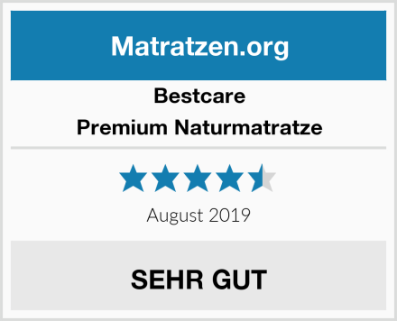 Bestcare Premium Naturmatratze Test