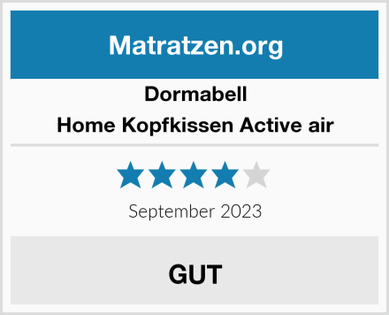 Dormabell Home Kopfkissen Active air Test