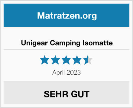  Unigear Camping Isomatte Test