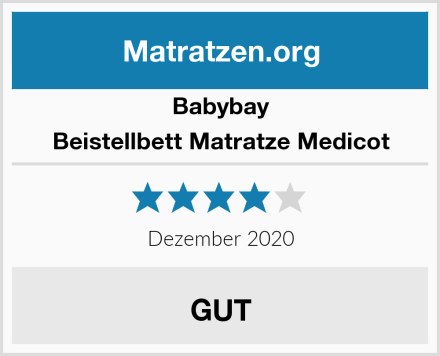 Babybay Beistellbett Matratze Medicot Test