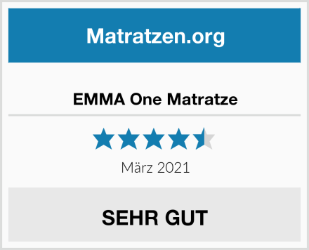  EMMA One Matratze Test