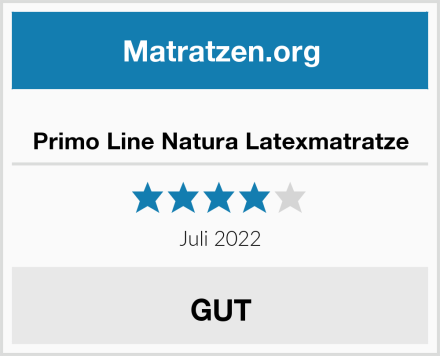  Primo Line Natura Latexmatratze Test
