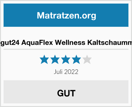  Träumegut24 AquaFlex Wellness Kaltschaummatratze Test