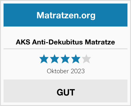  AKS Anti-Dekubitus Matratze Test