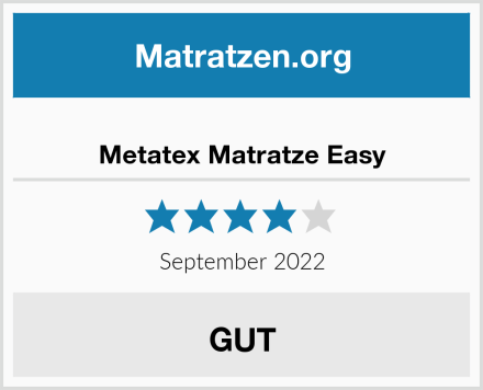  Metatex Matratze Easy Test