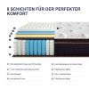  BedStory 7-Zonen-Taschenfederkernmatratze